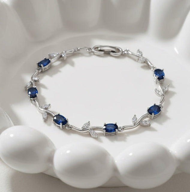 Celestial Vine Sapphire Bracelet