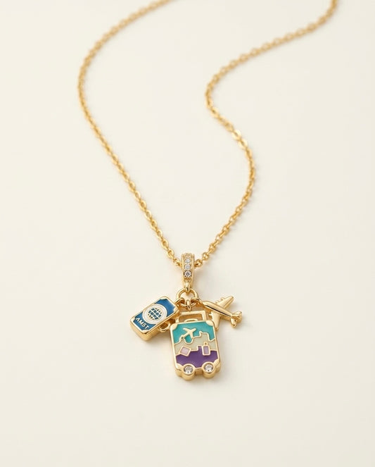 Travel Charm necklace