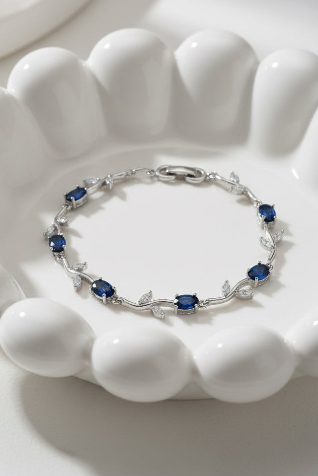 Celestial Vine Sapphire Bracelet