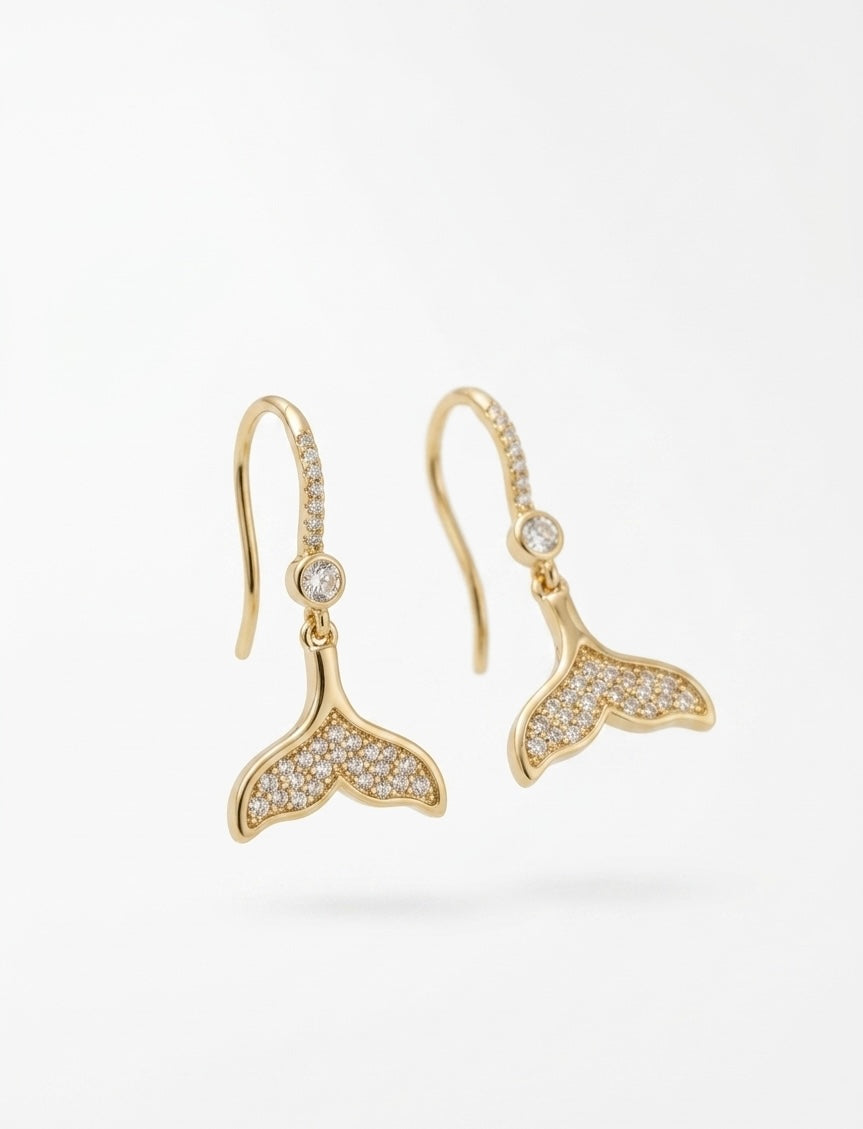 Oceanic Whisper Drop Earrings