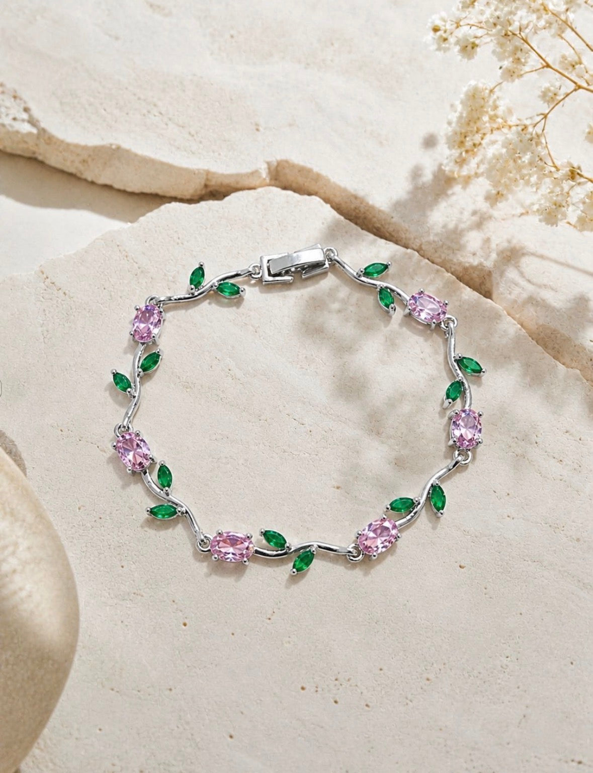 Rose Petal Garden Bracelet